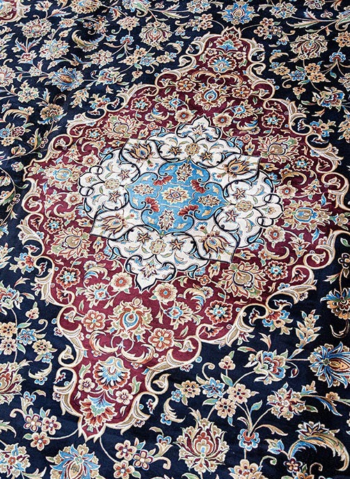 Silk Iranian Carpet 3*4 - SB013