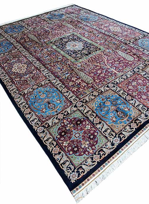 Silk Iranian Carpet 3*4 - SB016