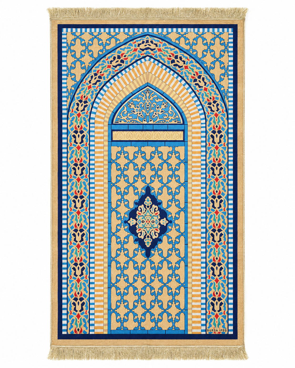 Royal Arch - Bursa Thin Silk Prayer Mat