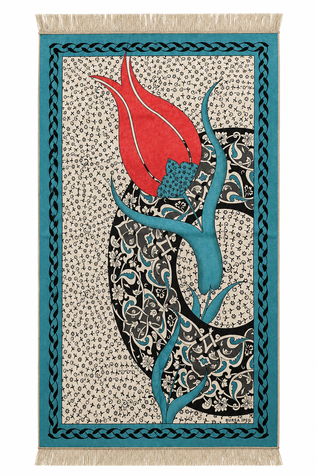 Tulip Heritage - Bursa Thin Silk Prayer Mat