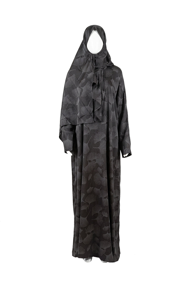 Charcoal Ginkgo - Prayer Dress