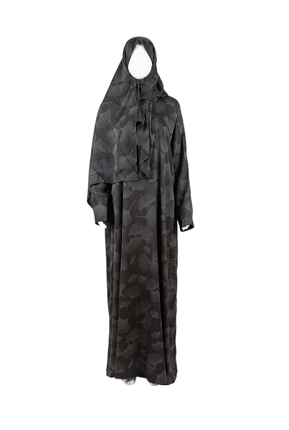 Charcoal Ginkgo - Prayer Dress