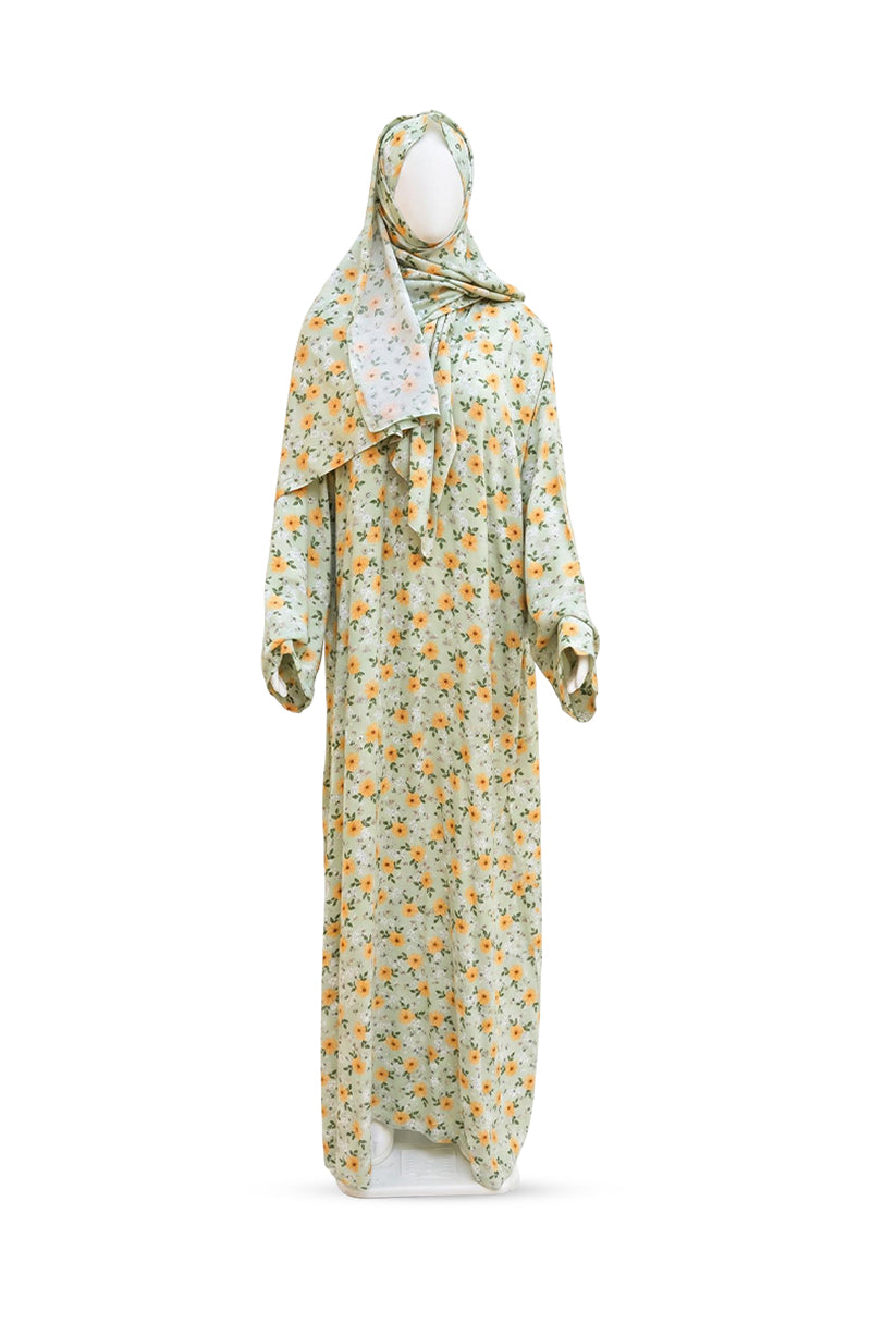Mint Blossom- Prayer Dress