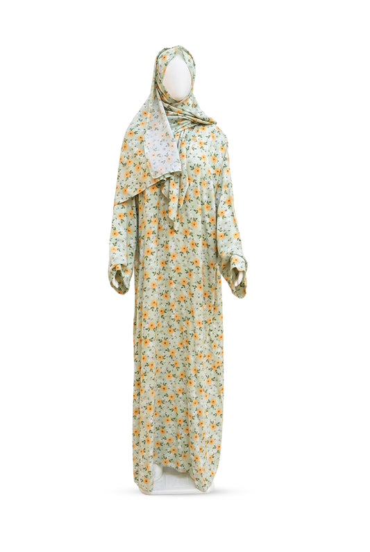 Mint Blossom- Prayer Dress