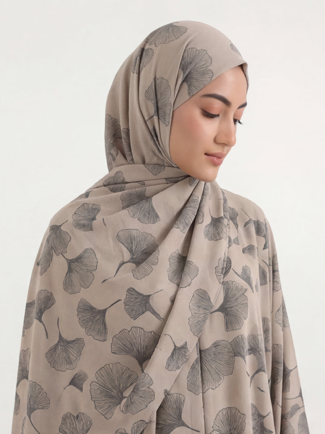 Dark Ivory Ginkgo - Prayer Dress