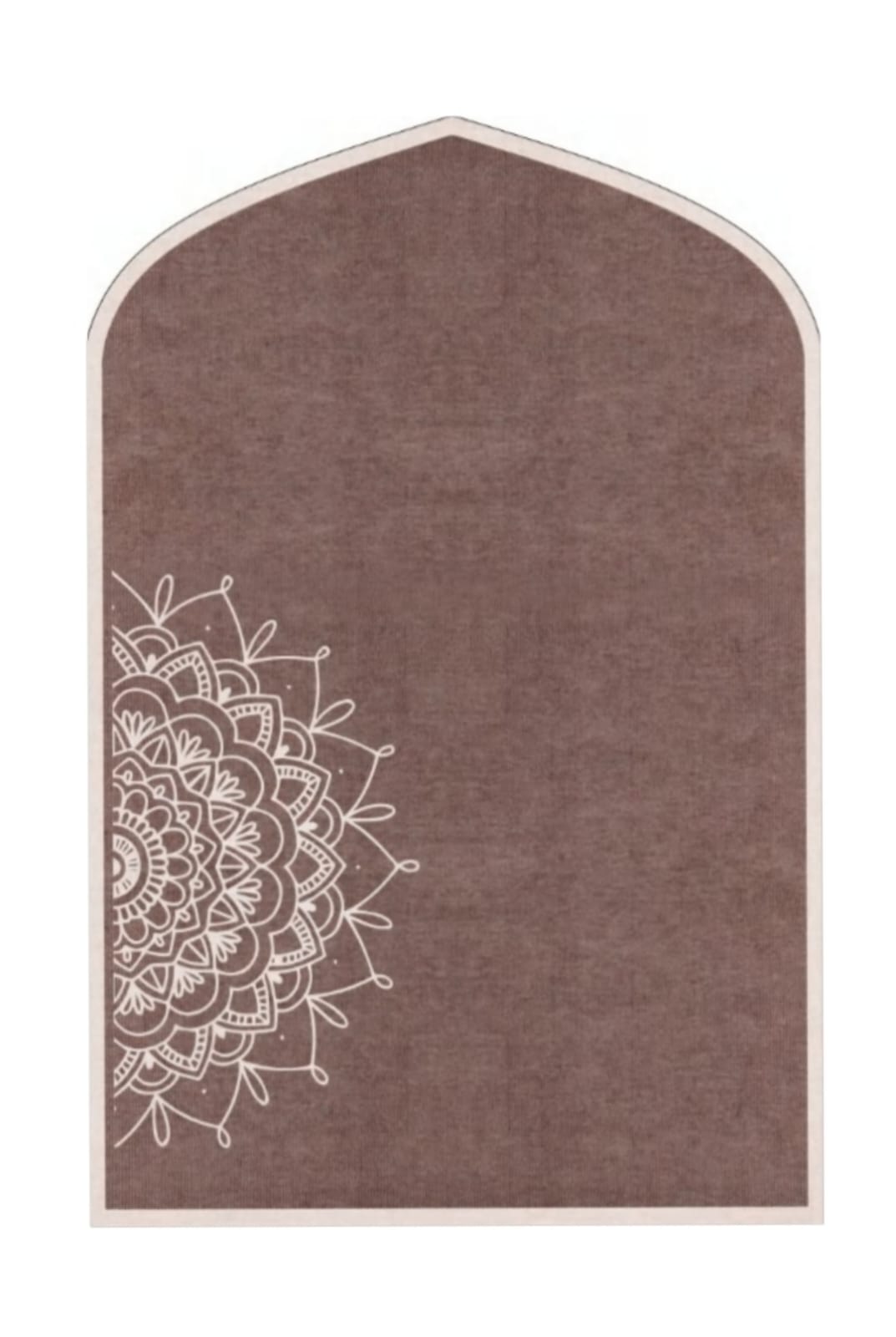 Rosewood Mandala prayer mat from Masra with a bamboo top layer