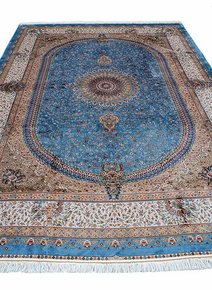 Silk Iranian Carpet 3*4 - SB007