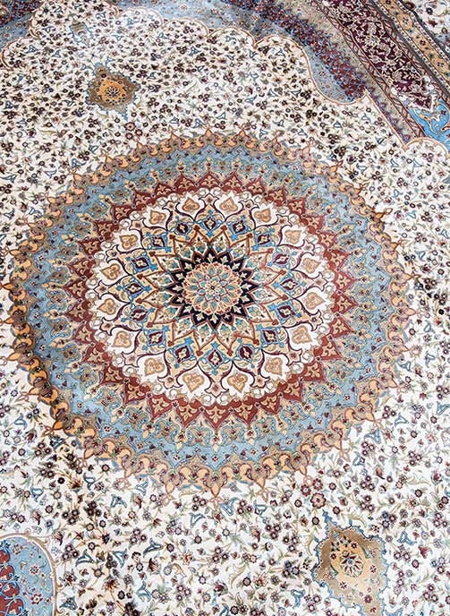 Silk Iranian Carpet 3*4 - SB00