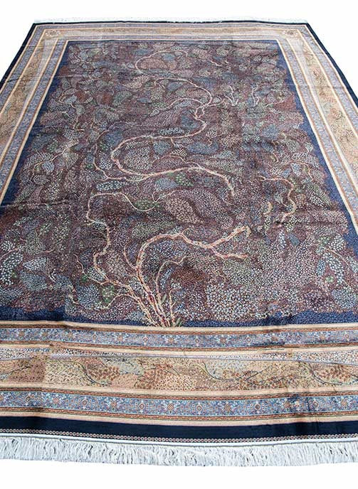 Silk Iranian Carpet 3*4 - SB010