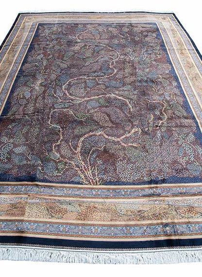 Silk Iranian Carpet 3*4 - SB010