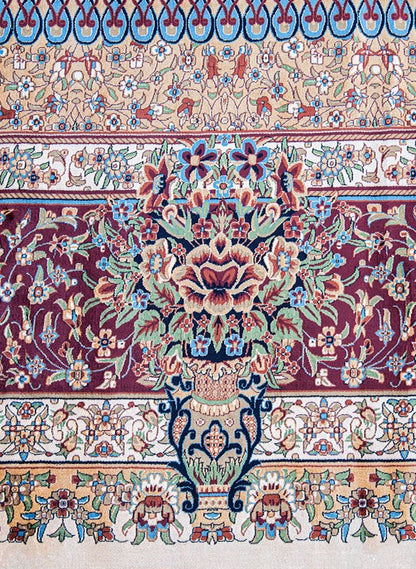 Share:        Silk Iranian Carpet 3*4 - SB002