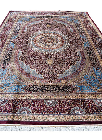سجادة إيرانية حرير 3*4 - SB011