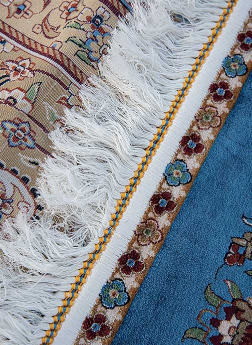 Silk Iranian Carpet 3*4 - SB007