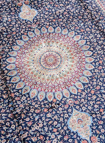 Silk Iranian Carpet 3*4 - SB005