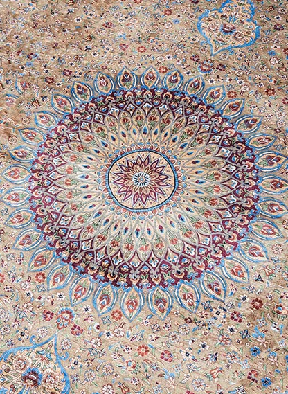 Silk Iranian Carpet 3*4 - SB017