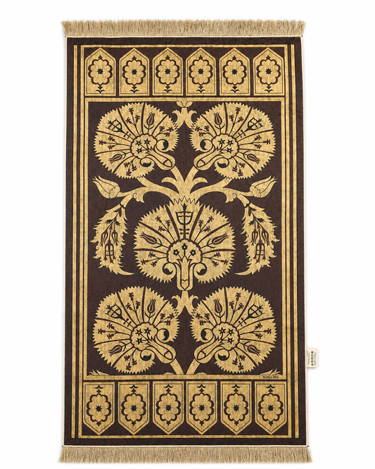 Ottoman Garden prayer mat from Masra