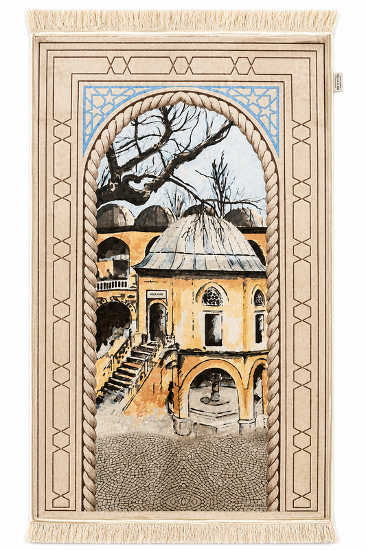 Koza Han Heritage prayer mat from Masra
