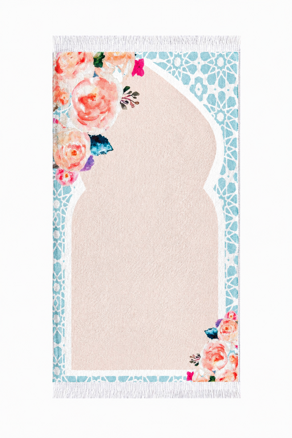 Floral Serenity Kids Prayer Mat