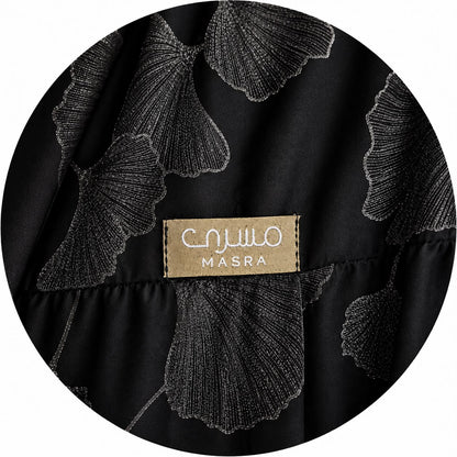 Charcoal Ginkgo - Prayer Dress