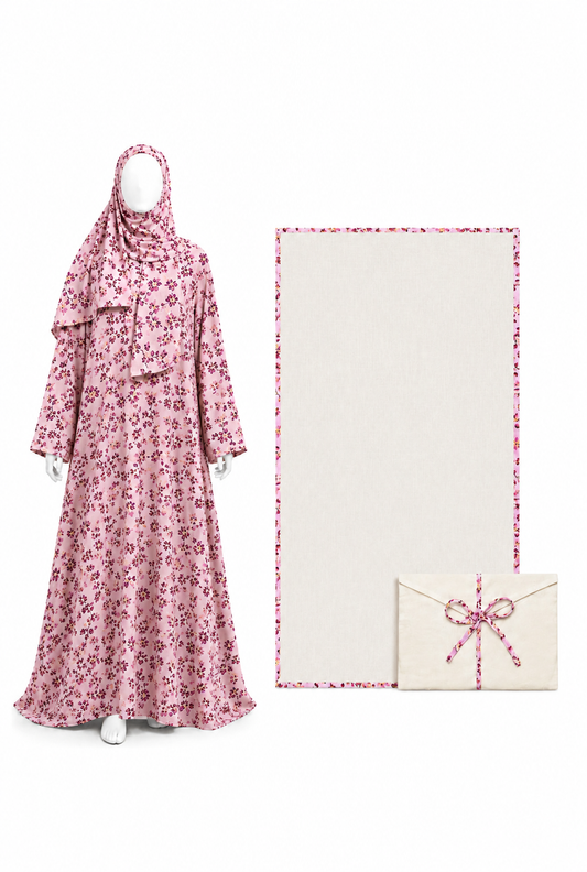 Magenta Blossom - Prayer Dress (Set of 3)