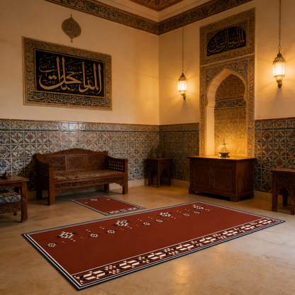 Luxurious Velvet Prayer Mat for 5 Person (Ds10)