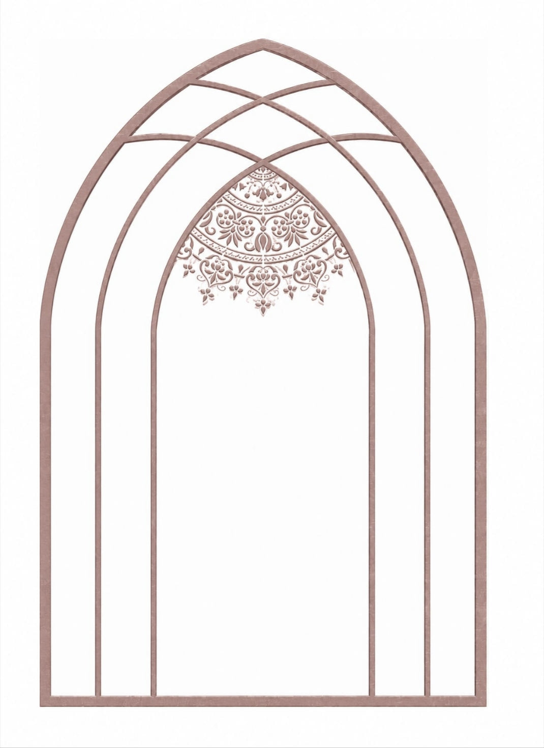 Blush Andalus prayer mat from Masra with a bamboo top layer