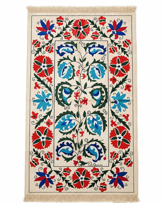 Garden of Tulips prayer mat from Masra