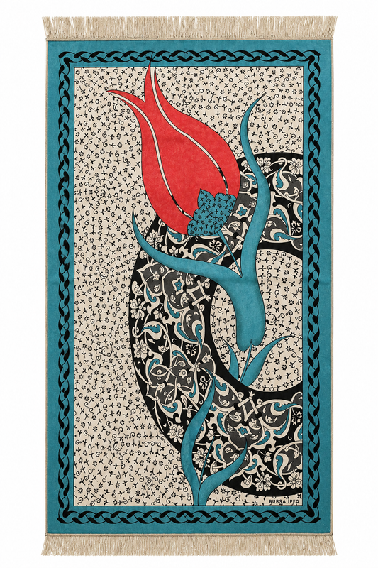 Tulip Heritage prayer mat from Masra