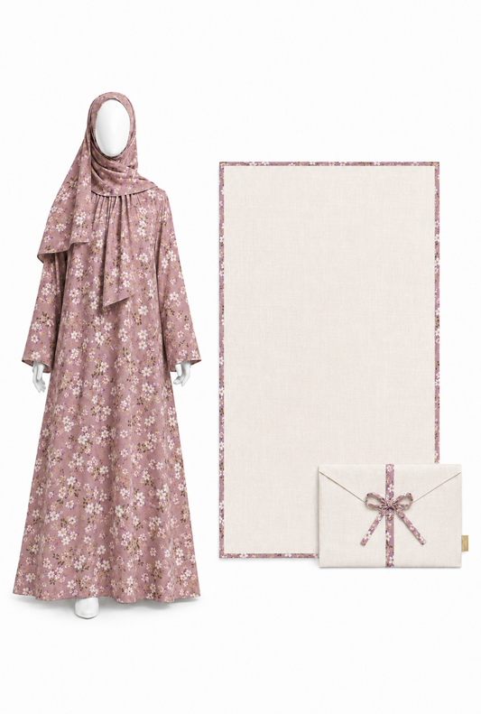 Mauve Blossom - Prayer Dress (Set of 3)