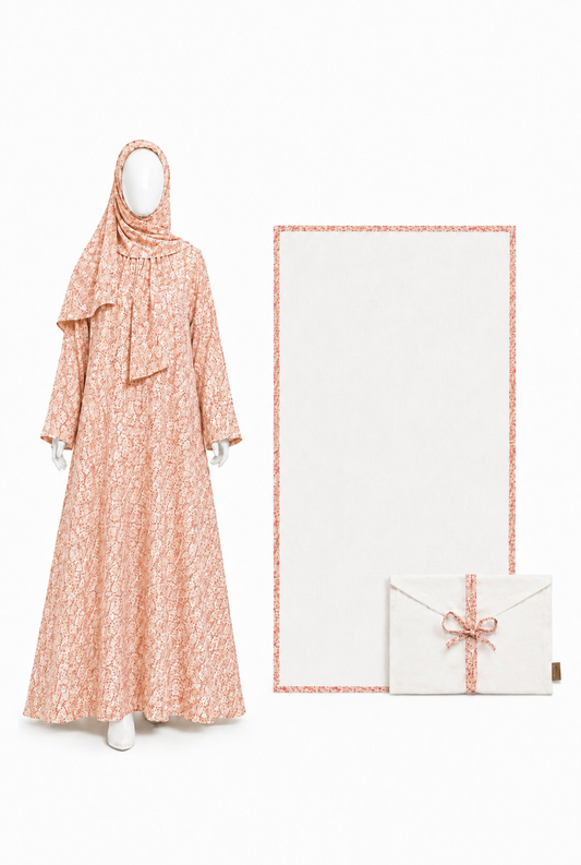 Peach Meadow - Prayer dress (Set of 3)