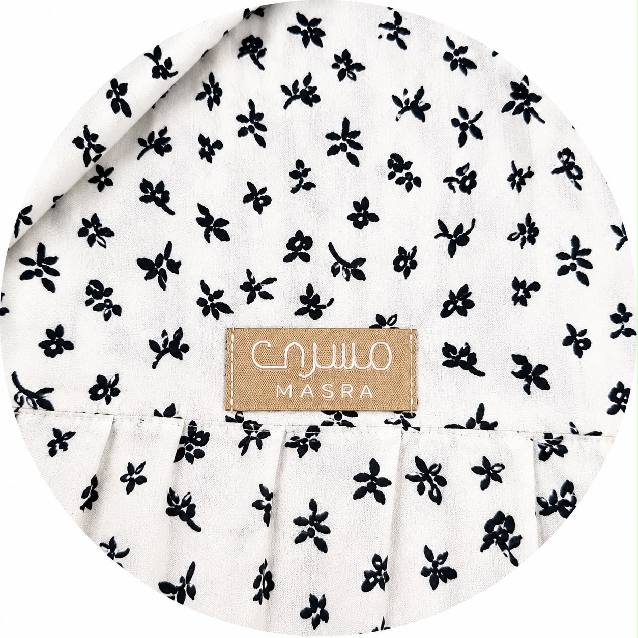Monochrome Sprig - Prayer Dress