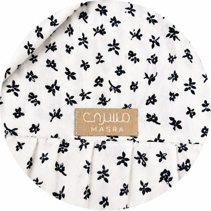 Monochrome Sprig - Prayer Dress