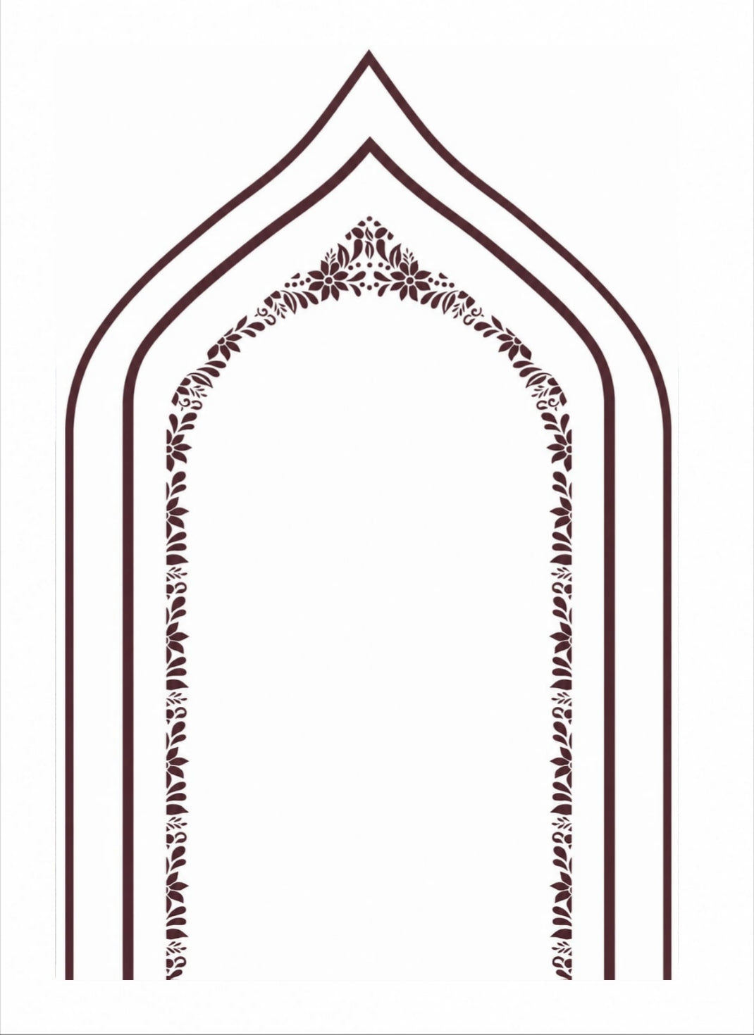 Plum Leaf prayer mat from Masra with a bamboo top layer