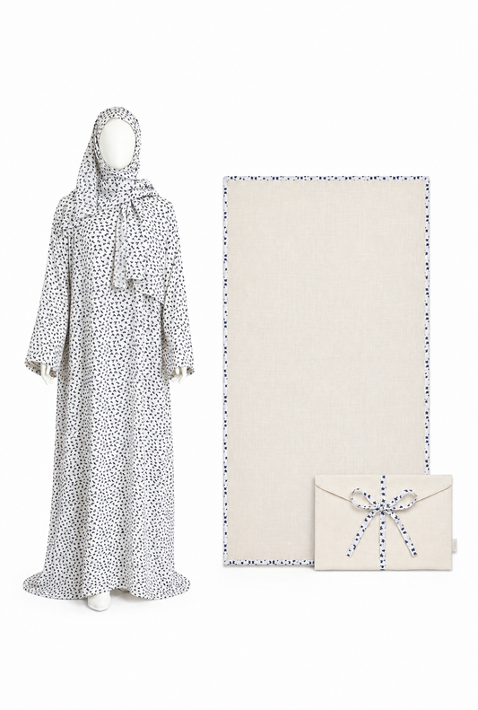 Monochrome Sprig - Prayer Dress (Set of 3)